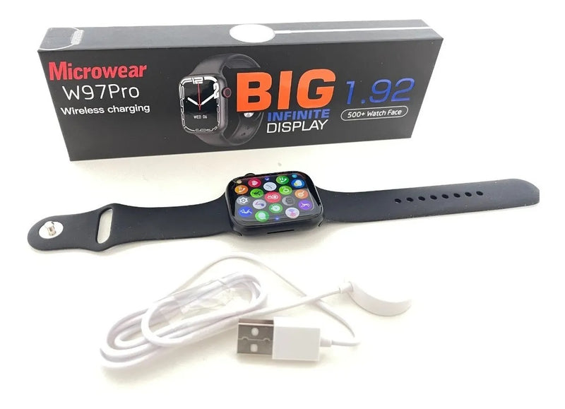 Relógio Smartwatch Lançamento 2022 Watch 7 Pro 45mm W97 Pro