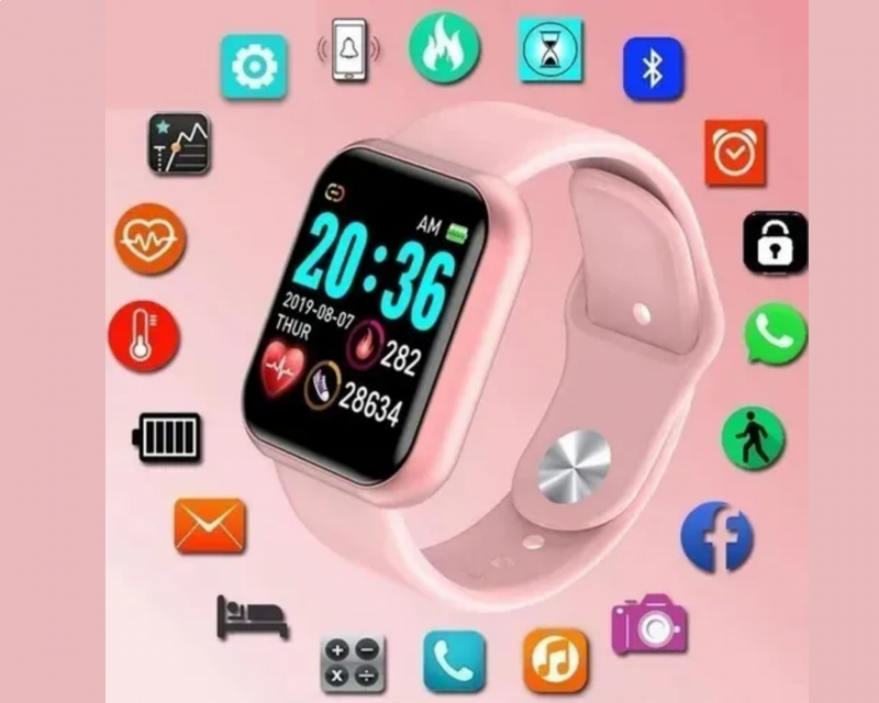 Smartwatch D20 Altomex *Cor Rosa indisponível